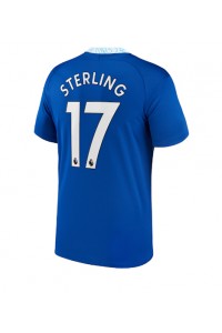 Fotbalové Dres Chelsea Raheem Sterling #17 Domácí Oblečení 2022-23 Krátký Rukáv
